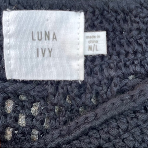 Crochet Tank & Skirt Swim coverup M/L beachy boho coastal preloved new condition - Picture 5 of 6